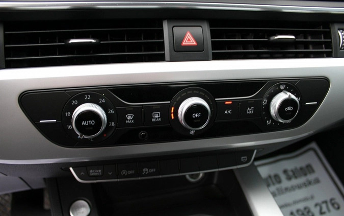 Audi A4 cena 76900 przebieg: 46000, rok produkcji 2017 z Kłobuck małe 326